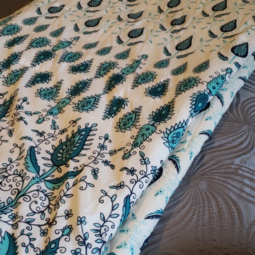 Roomify Teal College Twin Comforter w/Sheets